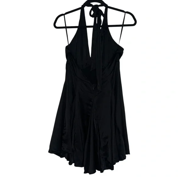 NEW NWT Stone Cold Fox X Revolve Harper Halter Bow Mini Dress In Black -  threedaughtersproperties.com